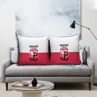 Warsaw Uprising 1944 Poland Pillow Cover White Eagle Kotwica Bóg Honor Ojczyzna