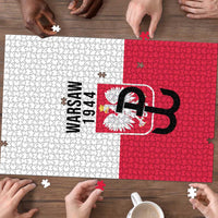 Warsaw Uprising 1944 Poland Puzzle White Eagle Kotwica Bóg Honor Ojczyzna