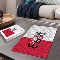 Warsaw Uprising 1944 Poland Puzzle White Eagle Kotwica Bóg Honor Ojczyzna