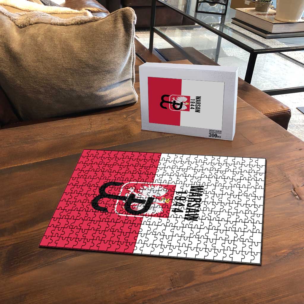 Warsaw Uprising 1944 Poland Puzzle White Eagle Kotwica Bóg Honor Ojczyzna