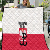 Warsaw Uprising 1944 Poland Quilt White Eagle Kotwica Bóg Honor Ojczyzna
