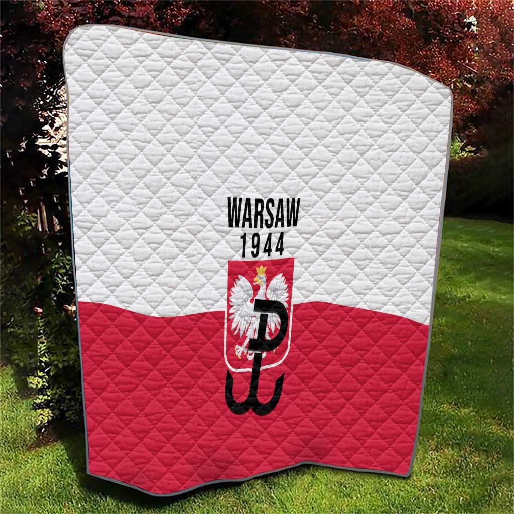Warsaw Uprising 1944 Poland Quilt White Eagle Kotwica Bóg Honor Ojczyzna