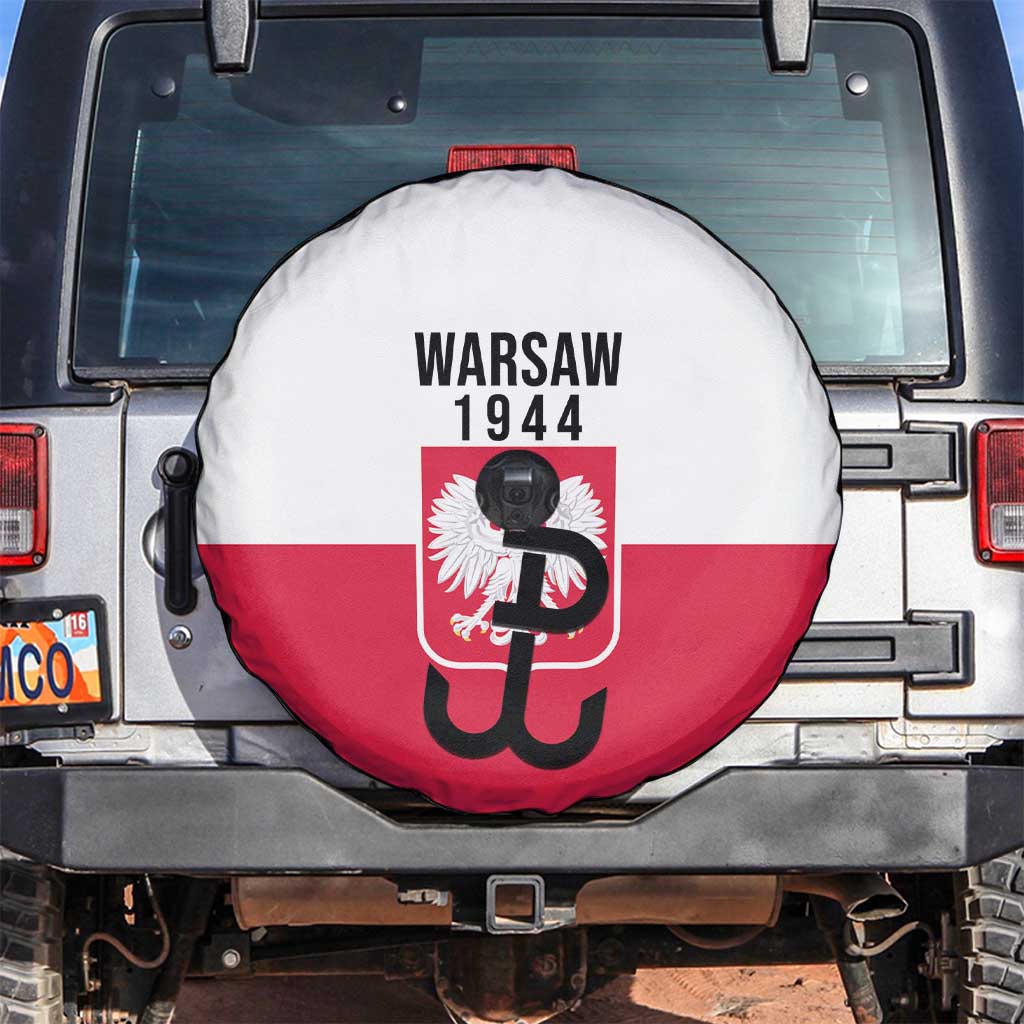 Warsaw Uprising 1944 Poland Spare Tire Cover White Eagle Kotwica Bóg Honor Ojczyzna