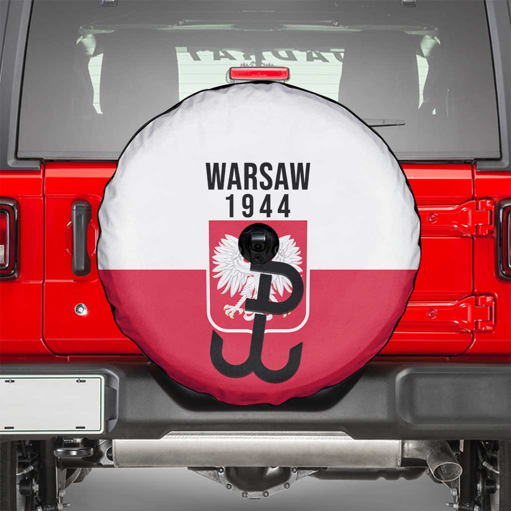 Warsaw Uprising 1944 Poland Spare Tire Cover White Eagle Kotwica Bóg Honor Ojczyzna