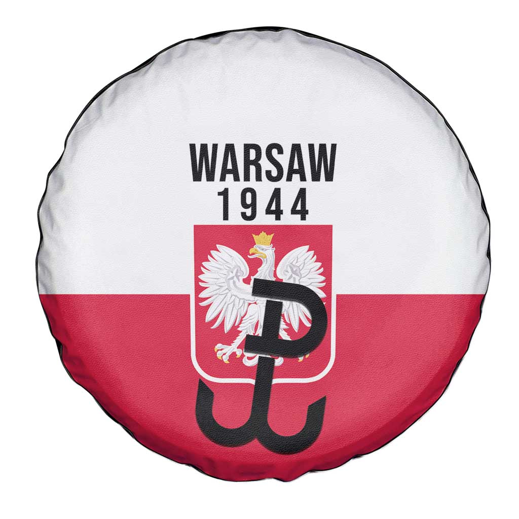 Warsaw Uprising 1944 Poland Spare Tire Cover White Eagle Kotwica Bóg Honor Ojczyzna