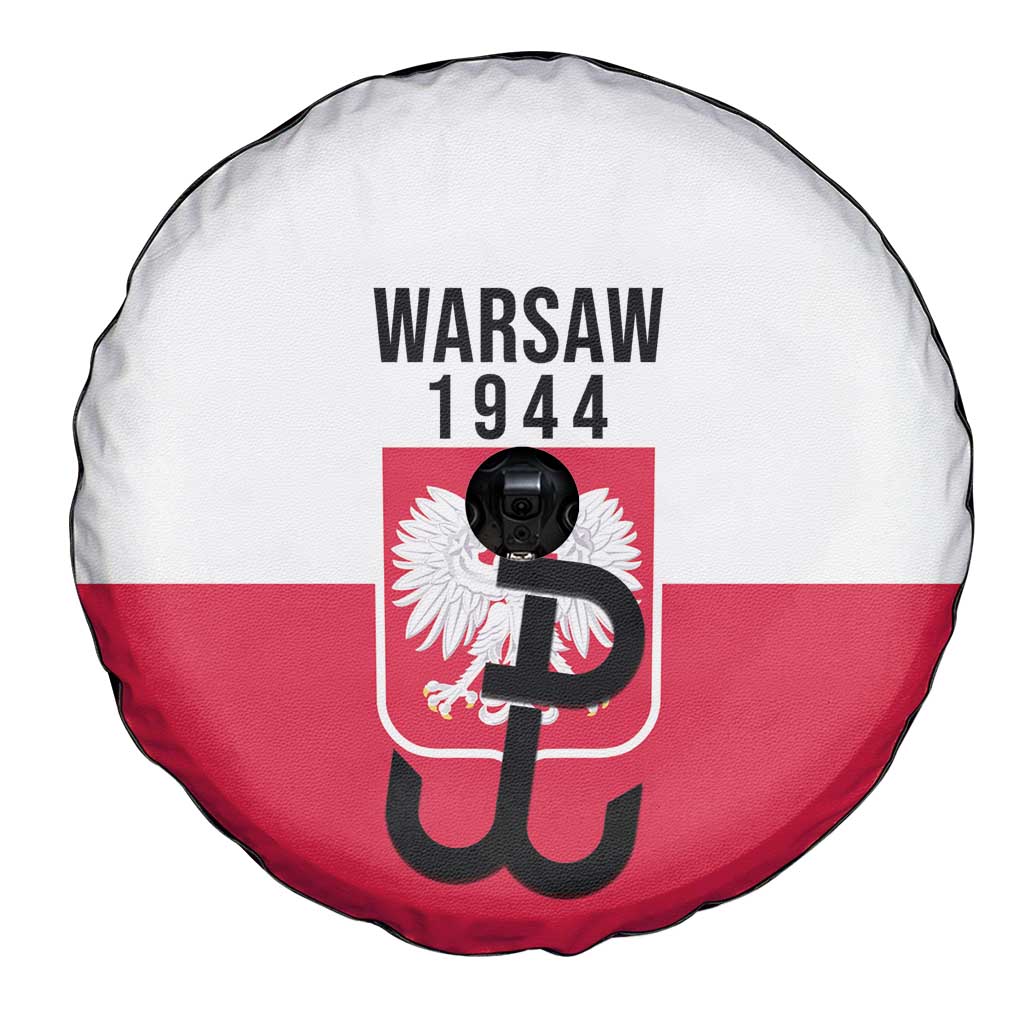 Warsaw Uprising 1944 Poland Spare Tire Cover White Eagle Kotwica Bóg Honor Ojczyzna