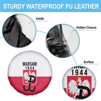 Warsaw Uprising 1944 Poland Spare Tire Cover White Eagle Kotwica Bóg Honor Ojczyzna