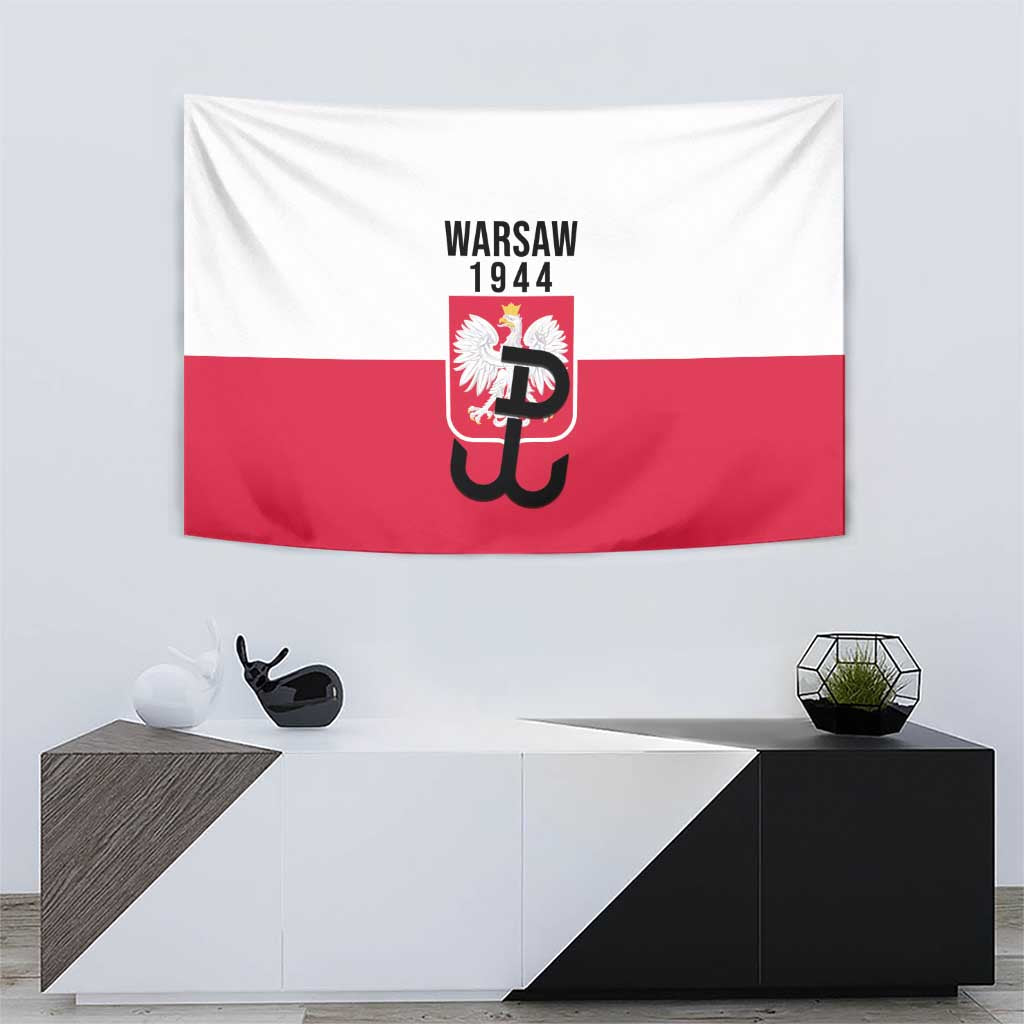 Warsaw Uprising 1944 Poland Tapestry White Eagle Kotwica Bóg Honor Ojczyzna
