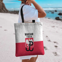 Warsaw Uprising 1944 Poland Tote Bag White Eagle Kotwica Bóg Honor Ojczyzna