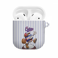 Cuba Baseball AirPods Case Cuban Flag Mascot Design