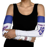 Cuba Baseball Custom Arm Sleeves Cuban Flag Mascot Design