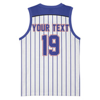 Cuba Baseball Custom Basketball Jersey Cuban Flag Mascot Design