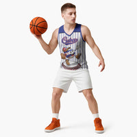 Cuba Baseball Custom Basketball Jersey Cuban Flag Mascot Design