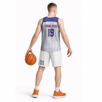 Cuba Baseball Custom Basketball Jersey Cuban Flag Mascot Design