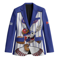 Cuba Baseball Custom Blazer Cuban Flag Mascot Design