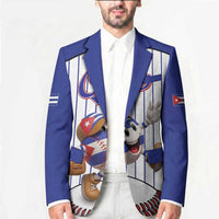 Cuba Baseball Custom Blazer Cuban Flag Mascot Design