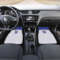 Cuba Baseball Custom Car Mats Cuban Flag Mascot Design