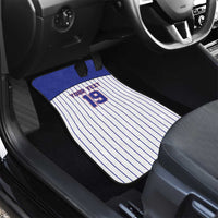 Cuba Baseball Custom Car Mats Cuban Flag Mascot Design