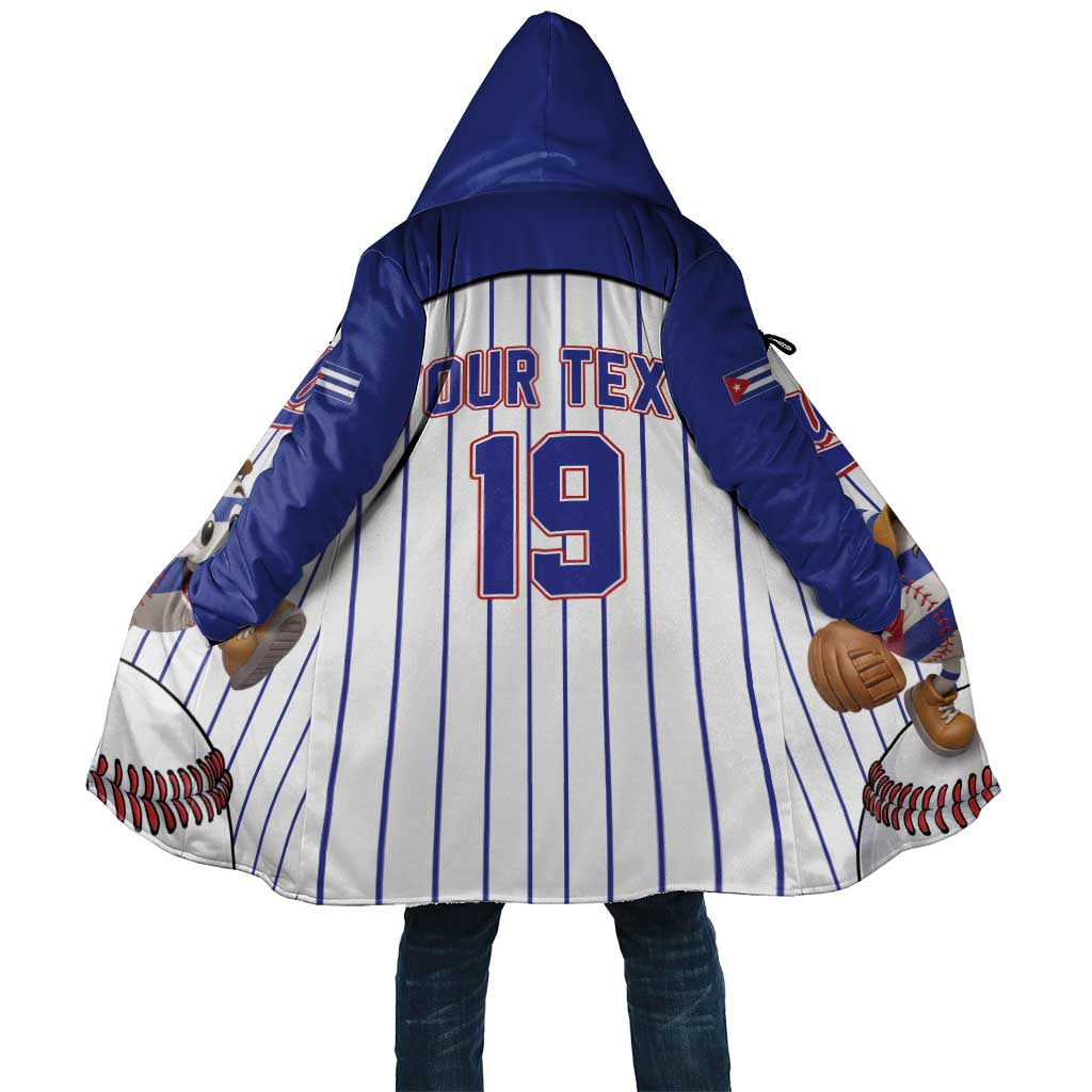 Cuba Baseball Custom Cloak Cuban Flag Mascot Design