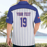 Cuba Baseball Custom Hawaiian Shirt Cuban Flag Mascot Design