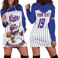 Cuba Baseball Custom Hoodie Dress Cuban Flag Mascot Design