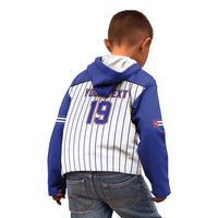 Cuba Baseball Custom Kid Hoodie Cuban Flag Mascot Design