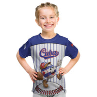 Cuba Baseball Custom Kid T Shirt Cuban Flag Mascot Design