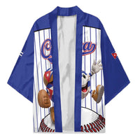 Cuba Baseball Custom Kimono Cuban Flag Mascot Design