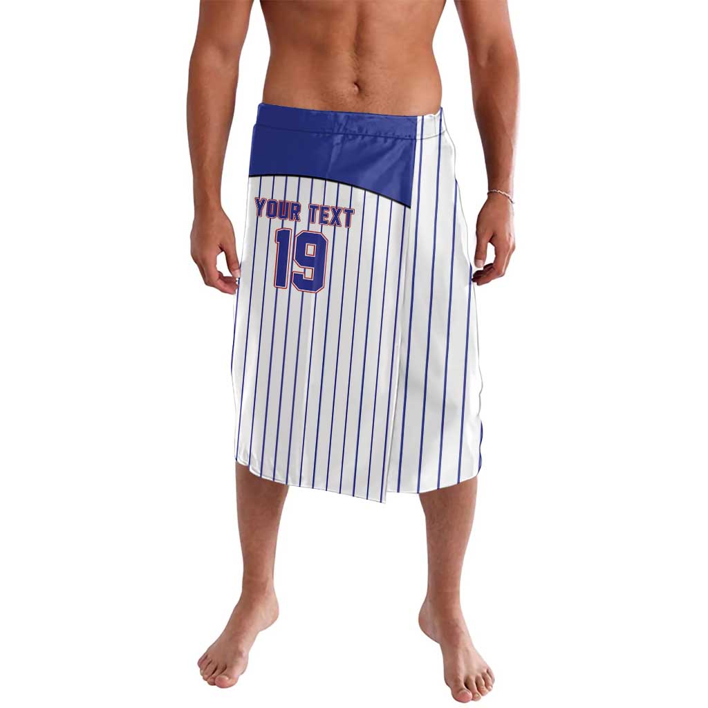 Cuba Baseball Custom Lavalava Cuban Flag Mascot Design