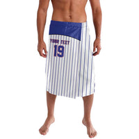 Cuba Baseball Custom Lavalava Cuban Flag Mascot Design