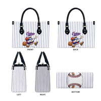 Cuba Baseball Leather Bag Cuban Flag Mascot Design