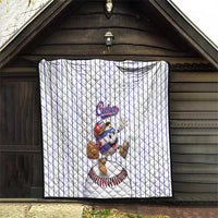 Cuba Baseball Quilt Cuban Flag Mascot Design
