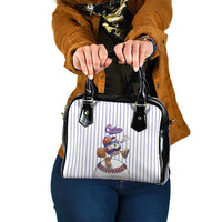 Cuba Baseball Shoulder Handbag Cuban Flag Mascot Design