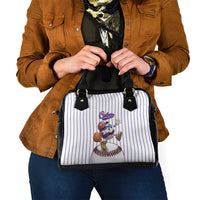 Cuba Baseball Shoulder Handbag Cuban Flag Mascot Design