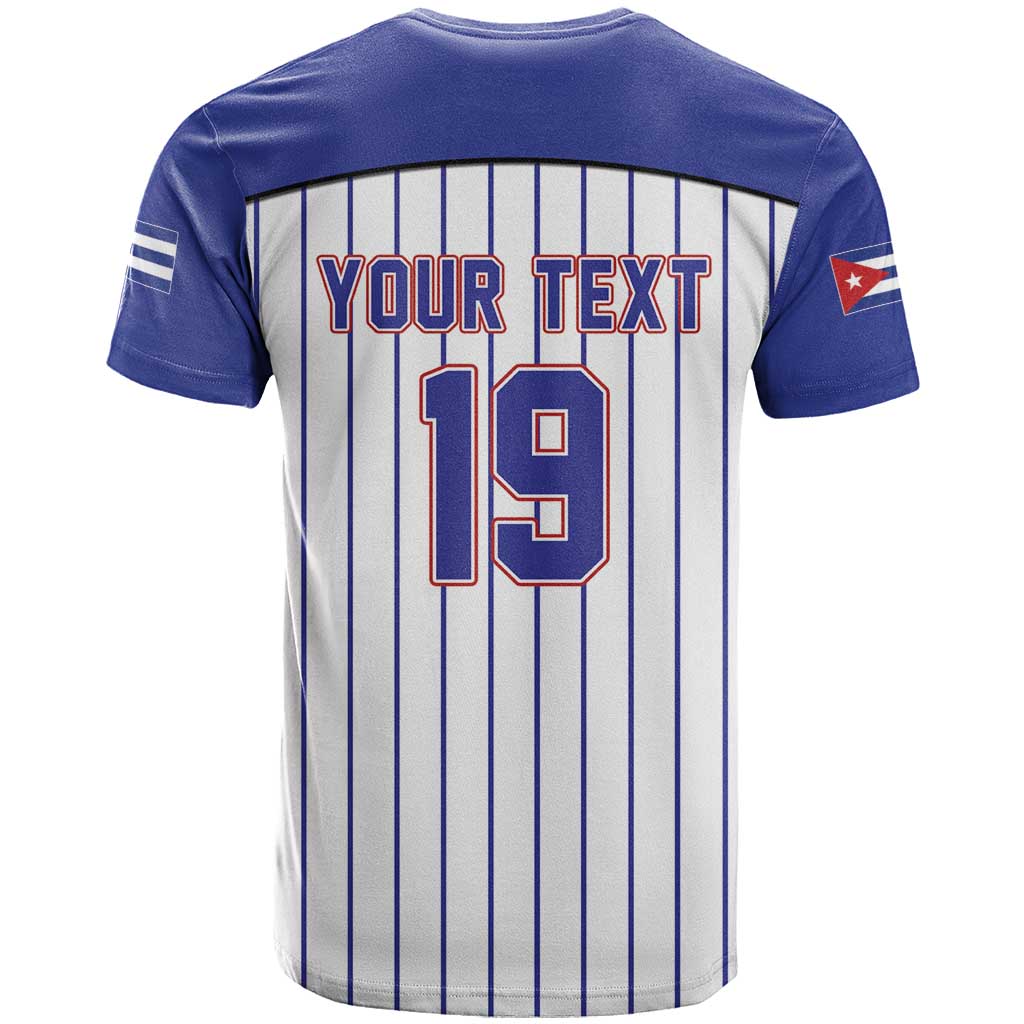 Cuba Baseball Custom T Shirt Cuban Flag Mascot Design
