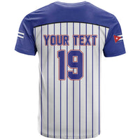 Cuba Baseball Custom T Shirt Cuban Flag Mascot Design