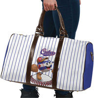 Cuba Baseball Travel Bag Cuban Flag Mascot Design