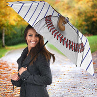 Cuba Baseball Umbrella Cuban Flag Mascot Design