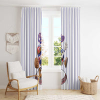 Cuba Baseball Window Curtain Cuban Flag Mascot Design