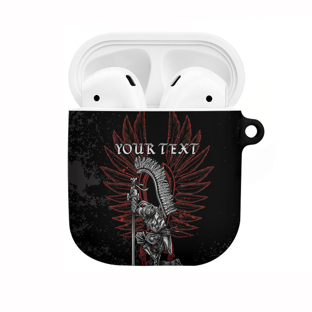 Personalized Poland Husaria AirPods Case Polska Winged Hussar Knight Pride