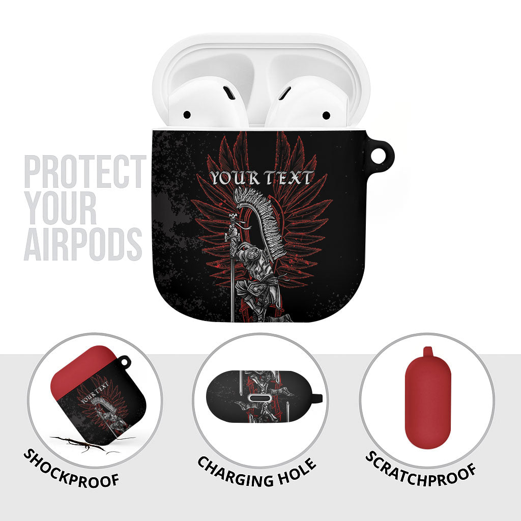 Personalized Poland Husaria AirPods Case Polska Winged Hussar Knight Pride