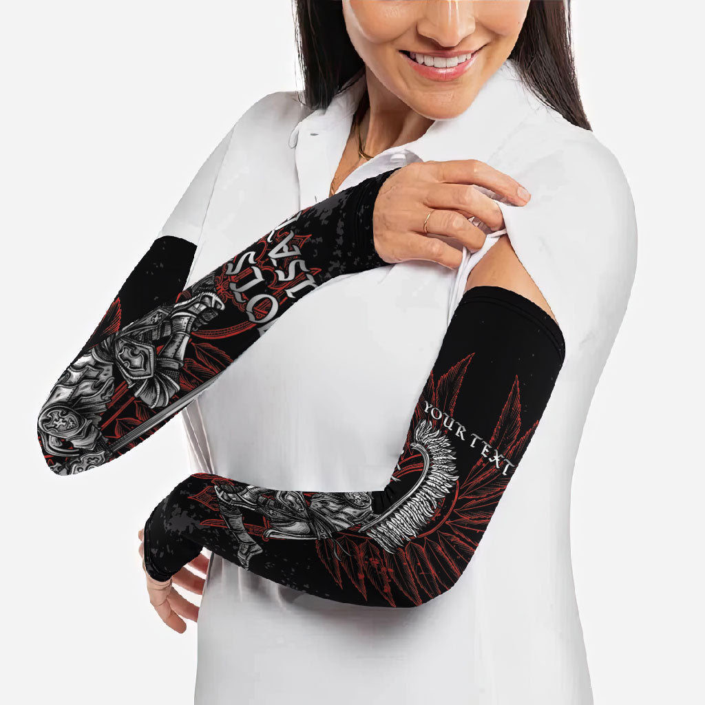 Personalized Poland Husaria Arm Sleeves Polska Winged Hussar Knight Pride