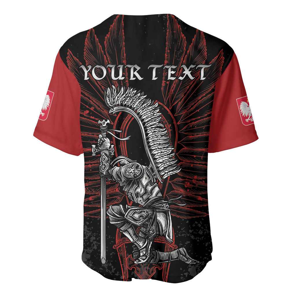 Personalized Poland Husaria Baseball Jersey Polska Winged Hussar Knight Pride