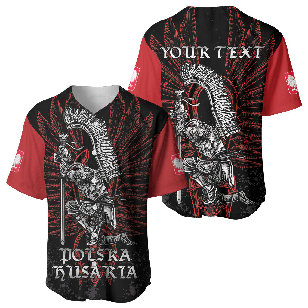 Personalized Poland Husaria Baseball Jersey Polska Winged Hussar Knight Pride