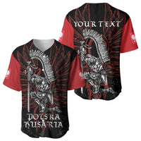 Personalized Poland Husaria Baseball Jersey Polska Winged Hussar Knight Pride