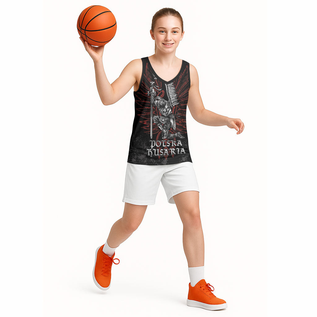 Personalized Poland Husaria Basketball Jersey Polska Winged Hussar Knight Pride