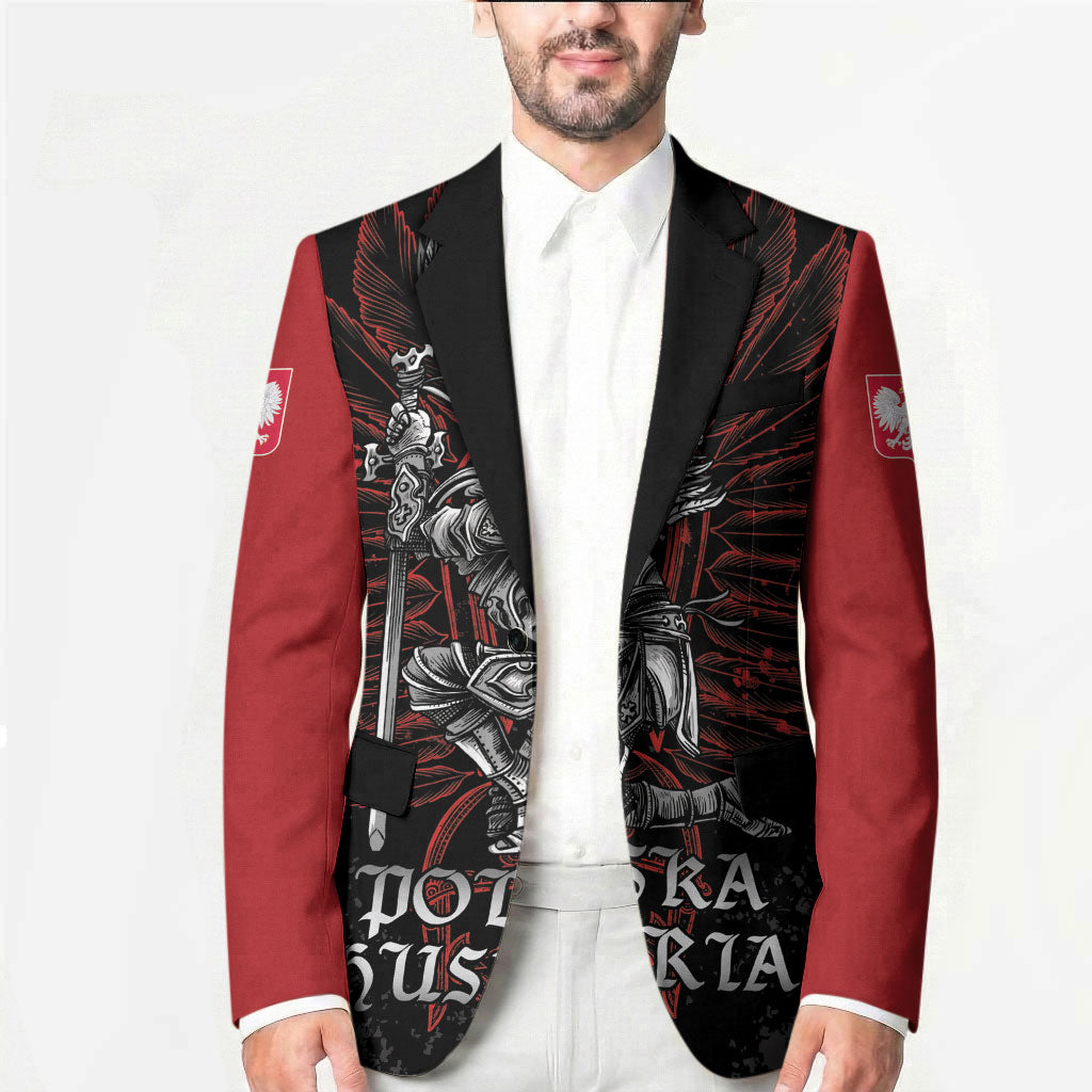 Personalized Poland Husaria Blazer Polska Winged Hussar Knight Pride