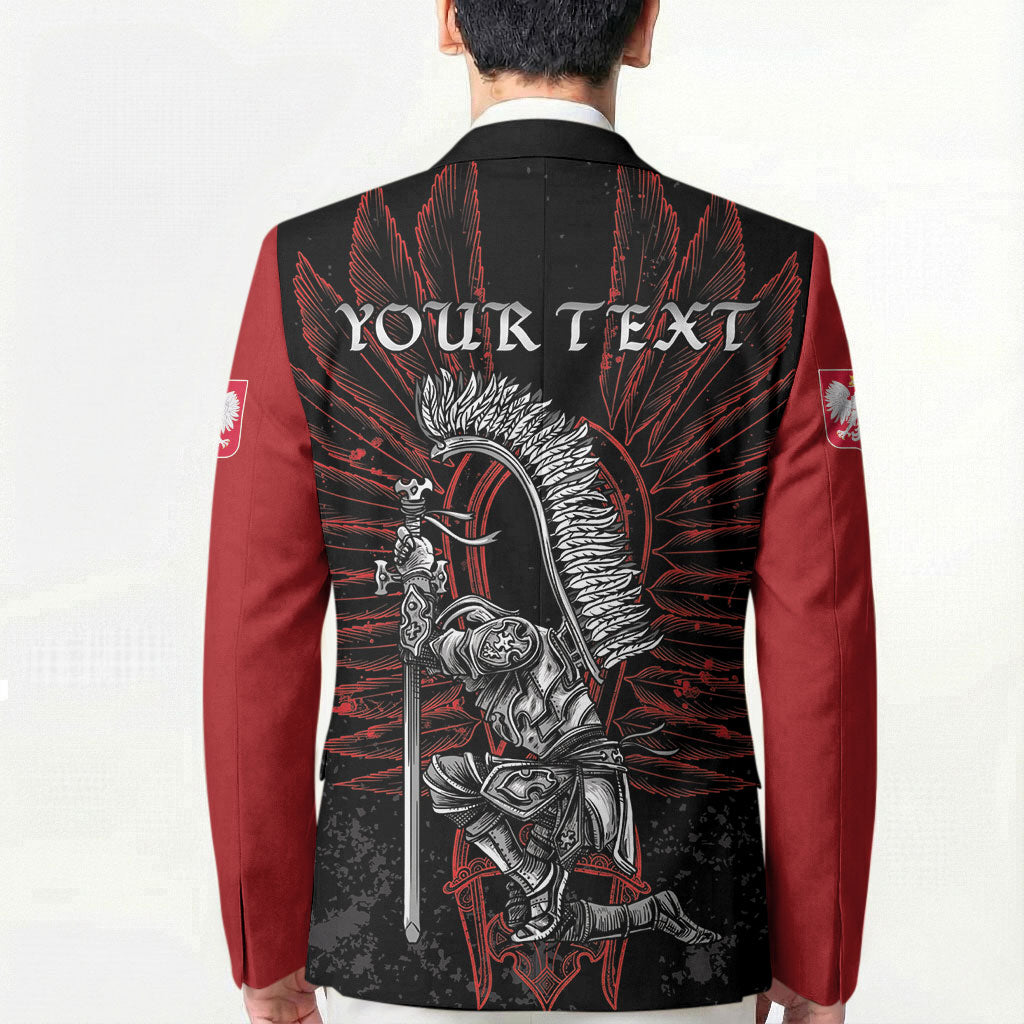 Personalized Poland Husaria Blazer Polska Winged Hussar Knight Pride