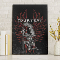 Personalized Poland Husaria Canvas Wall Art Polska Winged Hussar Knight Pride