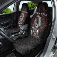 Personalized Poland Husaria Car Seat Cover Polska Winged Hussar Knight Pride